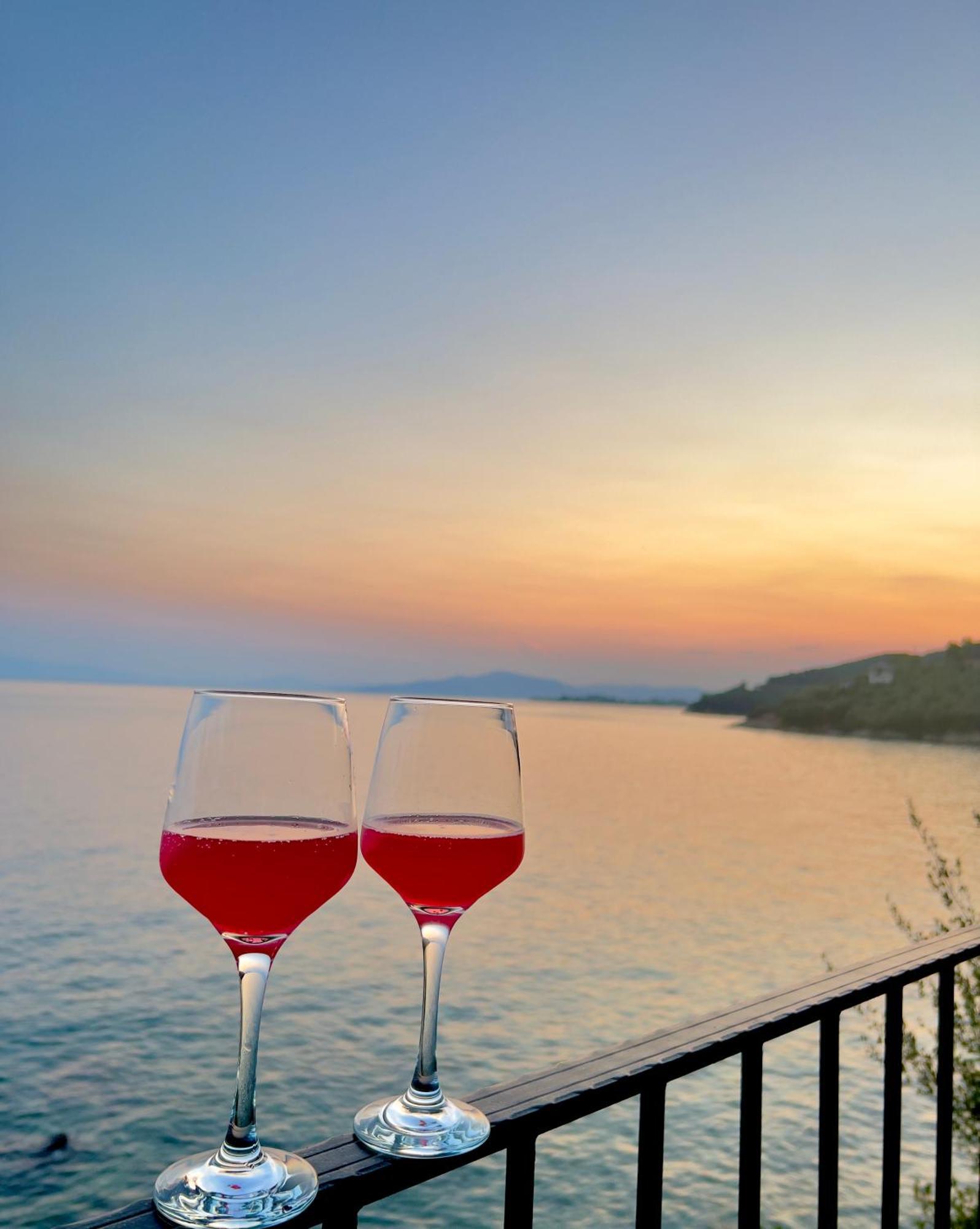 Sunset Of Pelion Villa Kato Gatzea Exteriör bild