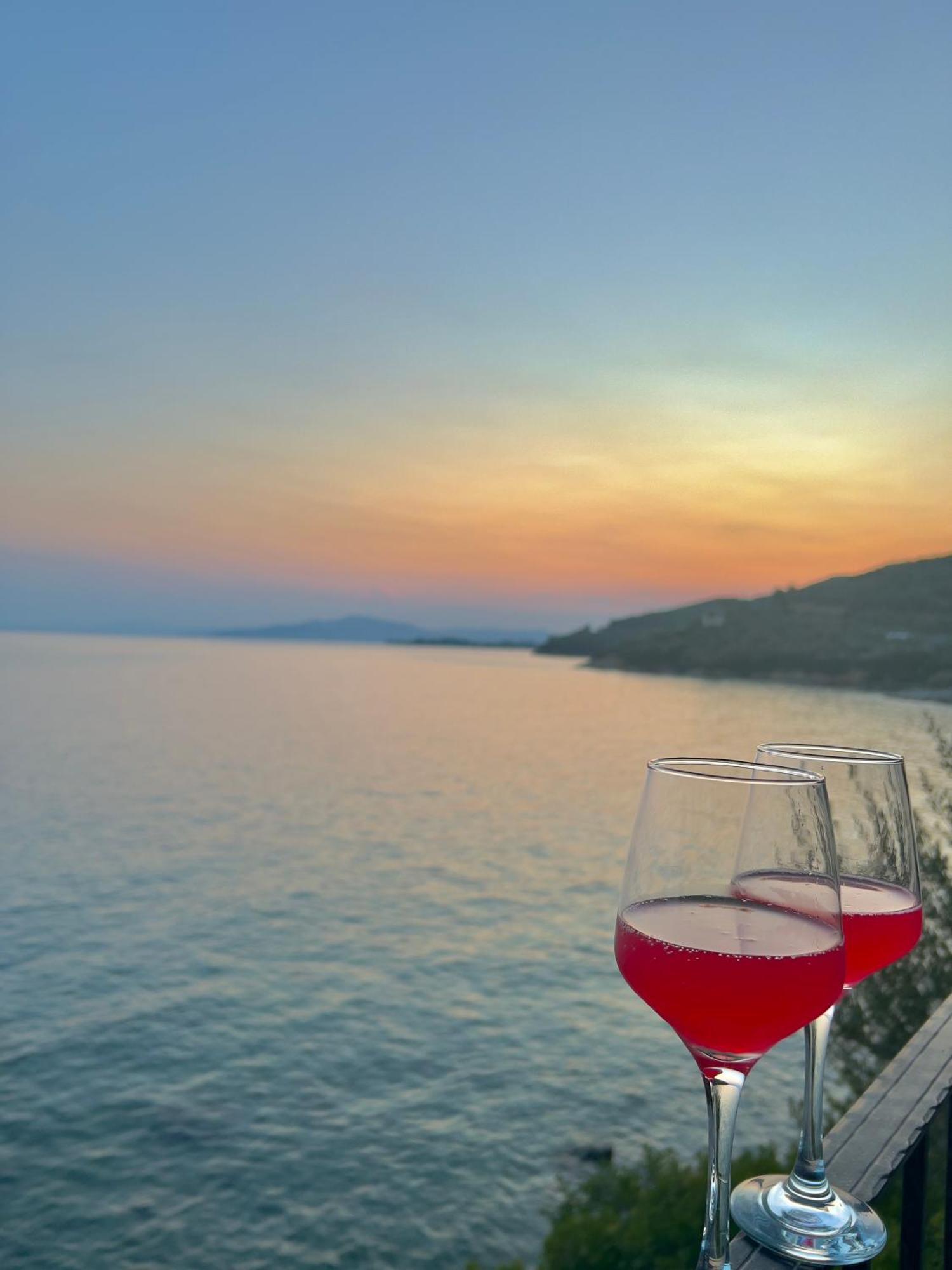 Sunset Of Pelion Villa Kato Gatzea Exteriör bild