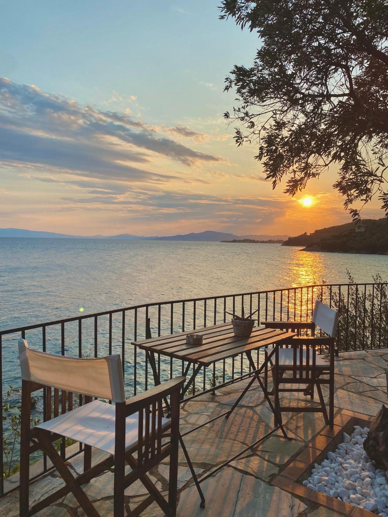 Sunset Of Pelion Villa Kato Gatzea Exteriör bild